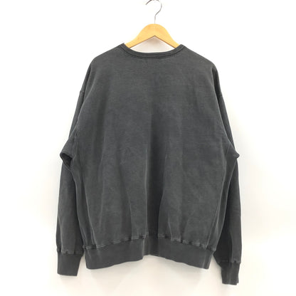 【中古品】【メンズ】 KRIFF MAYER クリフメイヤー HEAVY WEIGHT PIGMENT CREW ヘビーウェイト ピグメント クルー スウェット トレーナー トップス 144-260815-hn-08-fur サイズ：XL カラー：チャコール系 万代Net店