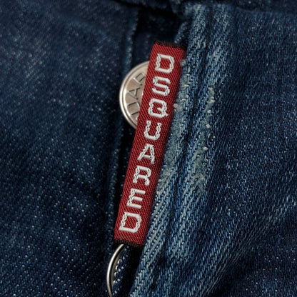 【現状渡し品】【メンズ】 DSQUARED2 ディースクエアード F3-452 ダメージ加工 デニムパンツ ボトムス 152-250927-hn-01-fur サイズ：42 カラー：インディゴ 万代Net店