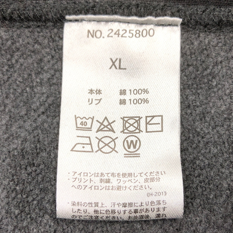 【中古品】【メンズ】 KRIFF MAYER クリフメイヤー HEAVY WEIGHT PIGMENT CREW ヘビーウェイト ピグメント クルー スウェット トレーナー トップス 144-260815-hn-08-fur サイズ：XL カラー：チャコール系 万代Net店