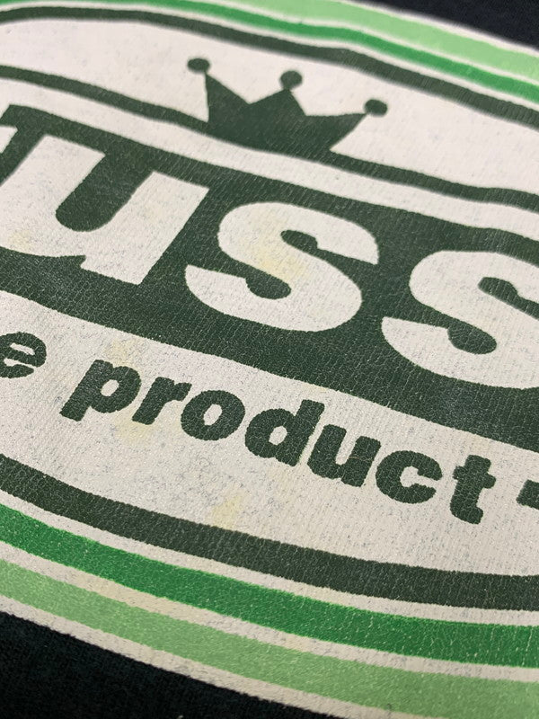 【中古品】【メンズ】 OLD STUSSY 90's TRUE PRODUCT TEE オールドステューシー 90年代 ショートスリーブTシャツ 半袖Tシャツ トップス 146-250613-yn-20-min サイズ：L カラー：ブラック 万代Net店