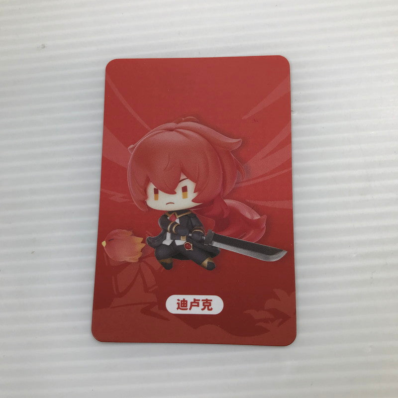 【中古品】 原神 戦場の英姿 コレクションフィギュア モンド篇 ディルック バーバラ フィッシュル 3体セット 開封済み 052-260609-ti-05-tag 万代Net店