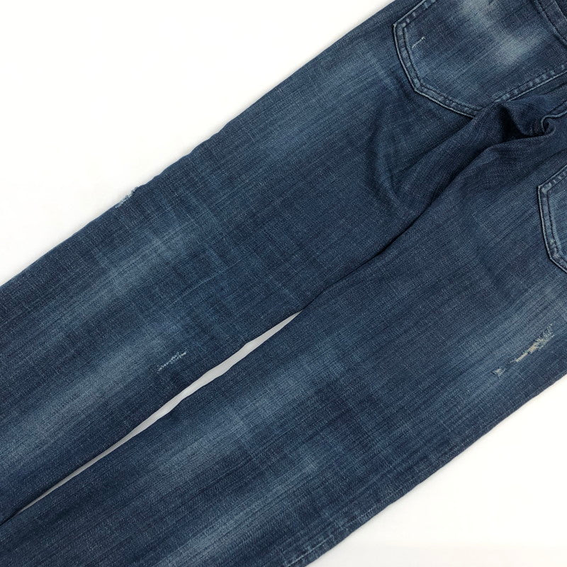 【現状渡し品】【メンズ】 DSQUARED2 ディースクエアード F3-452 ダメージ加工 デニムパンツ ボトムス 152-250927-hn-01-fur サイズ：42 カラー：インディゴ 万代Net店