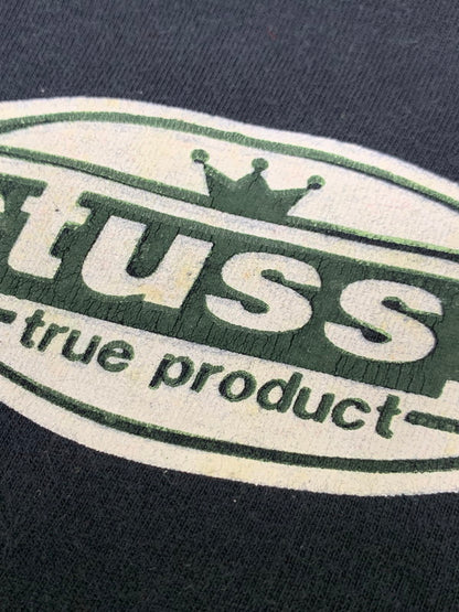 【中古品】【メンズ】 OLD STUSSY 90's TRUE PRODUCT TEE オールドステューシー 90年代 ショートスリーブTシャツ 半袖Tシャツ トップス 146-250613-yn-20-min サイズ：L カラー：ブラック 万代Net店