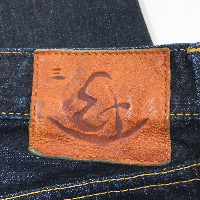【中古品】【メンズ】 ETERNAL エターナル BUTTON FLY DENIM PANTS NO.8110 ボタンフライ デニムパンツ ボトムス 156-260815-hn-09-fur サイズ：34 カラー：インディゴ 万代Net店