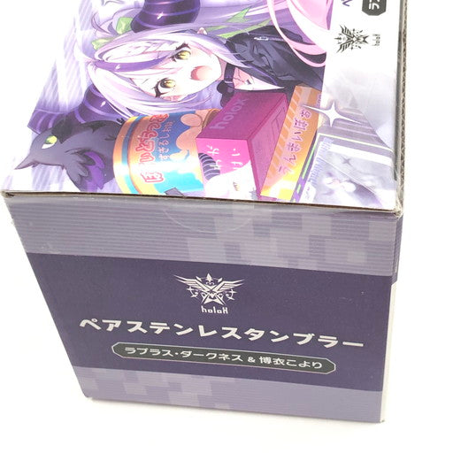 【中古美品】 秘密結社holoX ペアステンレスタンブラー4種&ラバーマット GiGO限定 054-261021-ma-01-fur 万代Net店