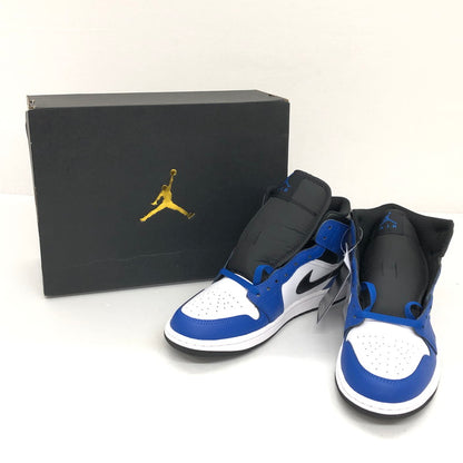 【中古美品】【メンズ】 NIKE ナイキ AIR JORDAN 1 MID DQ8426-402 エアジョーダン1 ミッド スニーカー シューズ  靴 160-250215-hn-04-fur サイズ：26.5cm US 8.5 カラー：ブルー/ホワイト/ブラック 万代Net店