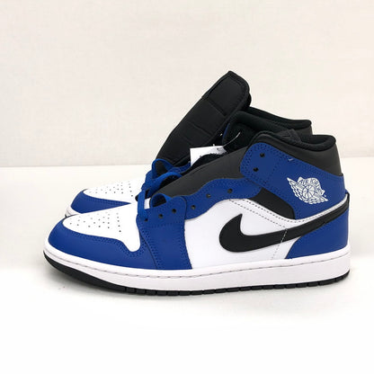 【中古美品】【メンズ】 NIKE ナイキ AIR JORDAN 1 MID DQ8426-402 エアジョーダン1 ミッド スニーカー シューズ  靴 160-250215-hn-04-fur サイズ：26.5cm US 8.5 カラー：ブルー/ホワイト/ブラック 万代Net店