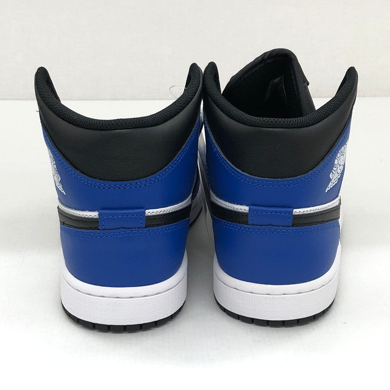 【中古美品】【メンズ】 NIKE ナイキ AIR JORDAN 1 MID DQ8426-402 エアジョーダン1 ミッド スニーカー シューズ  靴 160-250215-hn-04-fur サイズ：26.5cm US 8.5 カラー：ブルー/ホワイト/ブラック 万代Net店