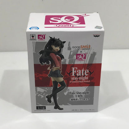 【中古美品】 バンプレスト Fate stay night UBW 遠坂凛 SQフィギュア 49677 プライズ品 未開封 箱イタミあり 054-261030-ti-04-tag 万代Net店