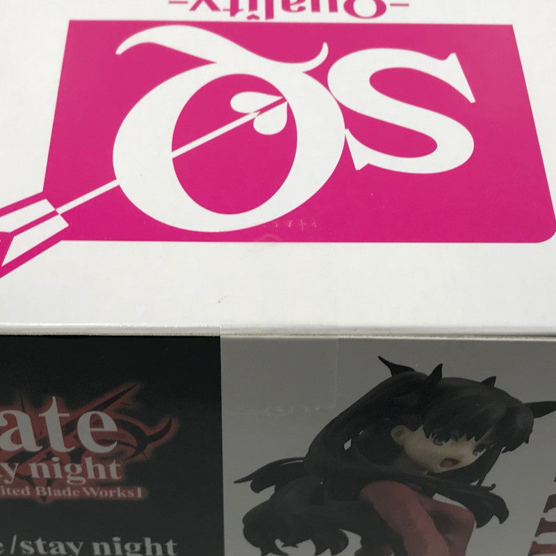 【中古美品】 バンプレスト Fate stay night UBW 遠坂凛 SQフィギュア 49677 プライズ品 未開封 箱イタミあり 054-261030-ti-04-tag 万代Net店