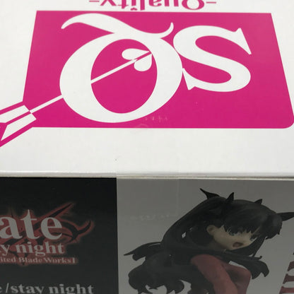 【中古美品】 バンプレスト Fate stay night UBW 遠坂凛 SQフィギュア 49677 プライズ品 未開封 箱イタミあり 054-261030-ti-04-tag 万代Net店