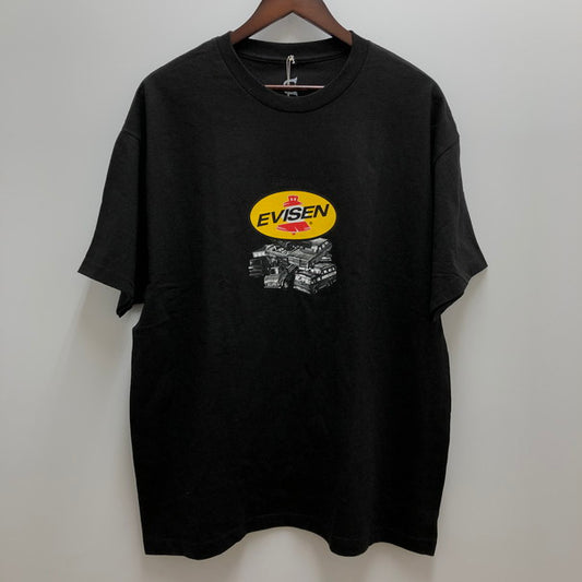 【中古品】【メンズ】 Evisen Skateboards ゑ (エビセン スケートボード Tシャツ (fuz) 147-250112-SU-23-tom サイズ：XL カラー：BLACK 万代Net店