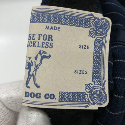 【中古品】【メンズ】 THE H.W.DOG&CO. ザ エイチ ダブリュー ドッグ アンド コー BB WASH CAS D-00762 キャスケットハンチング 帽子 185-250215-hn-06-fur サイズ：ONE カラー：インディゴ系 万代Net店