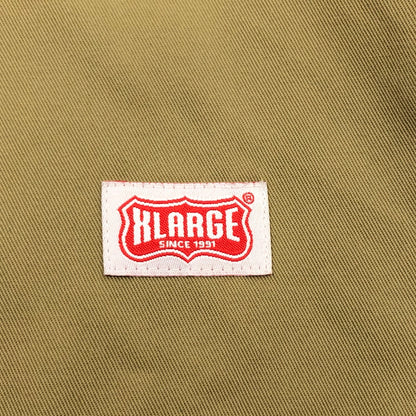 【中古品】【メンズ】 XLARGE エクストララージ WORK S/S SHIRT 01191403 半袖 ワークシャツ トップス 142-260816-hn-07-fur サイズ：XL カラー：カーキ 万代Net店