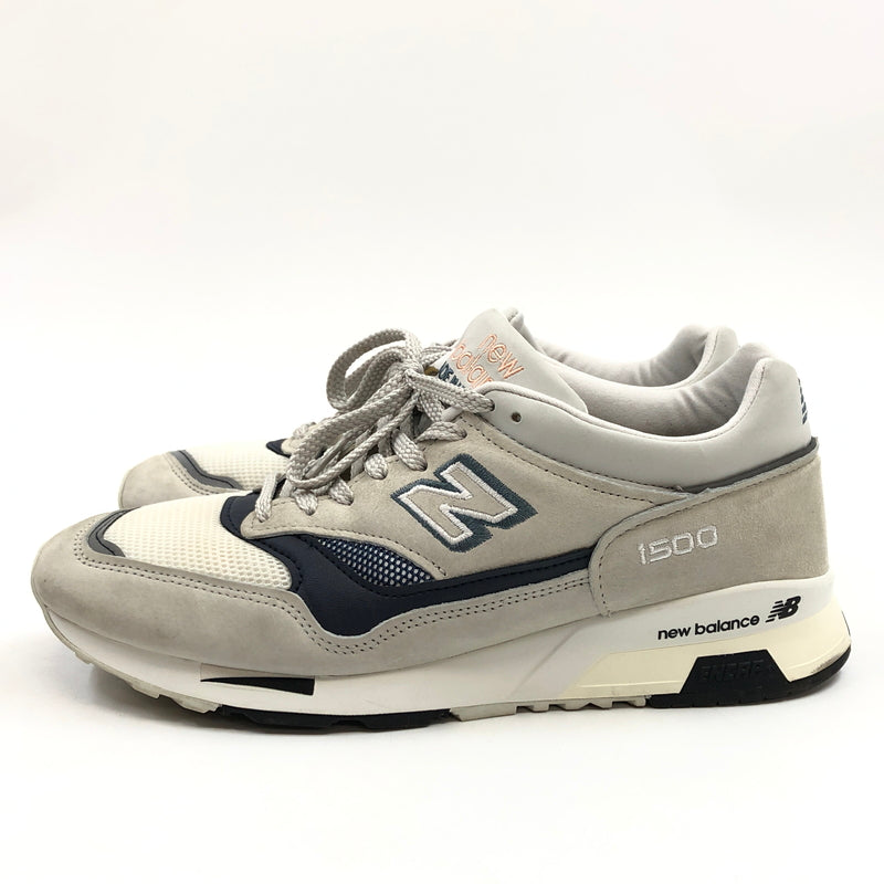 【中古品】【メンズ】 NEWBALANCE ニューバランス M1500 SNEAKERS M1500GWK スニーカー シューズ 靴 162-260817-hn-02-fur サイズ：27.0cm US9 カラー：グレー/ホワイト/ネイビー 万代Net店