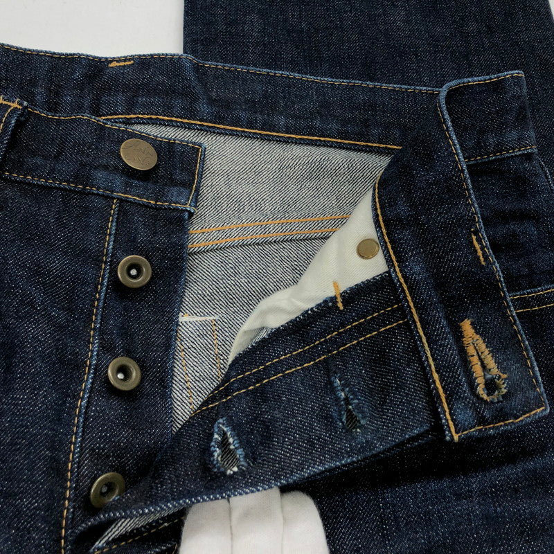 【中古品】【メンズ】 CANN LINE jeans キャノラインジーンズ 989-53 ストレートパンツ デニムパンツ ボトムス 156-250218-hn-01-fur サイズ：2 カラー：インディゴ 万代Net店