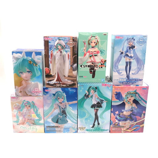 【中古美品】 初音ミク プライズフィギュア T-most/AMP＋/FiGURiZMα/FuRyu等 計8体セット まとめ売り 054-261028-ma-02-fur 万代Net店
