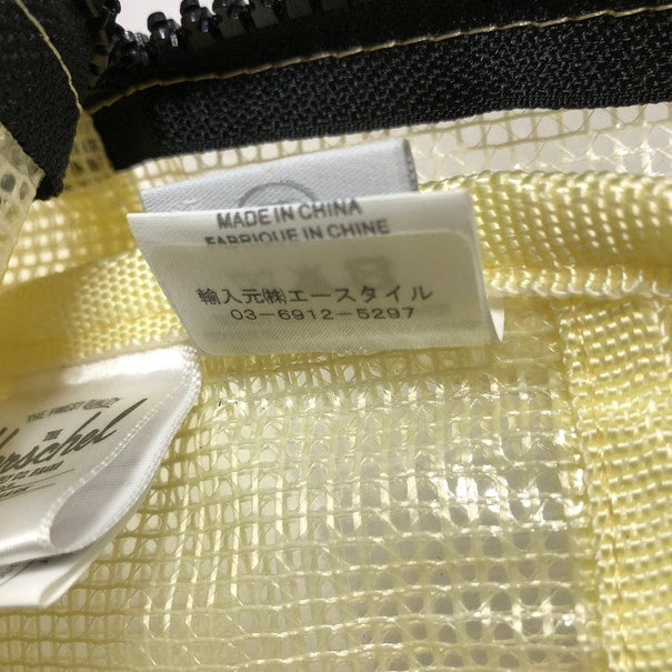 【中古品】【メンズ】 STUSSY ステューシー STUSSY リュック Herschel Clear Yellow Tarpaulin Lawson コラボ(STUSSY×Herschel backpack バックパック Daypack デイパック Bag バッグ ハーシェル  188-250112-SU-31-tomh 万代Net店