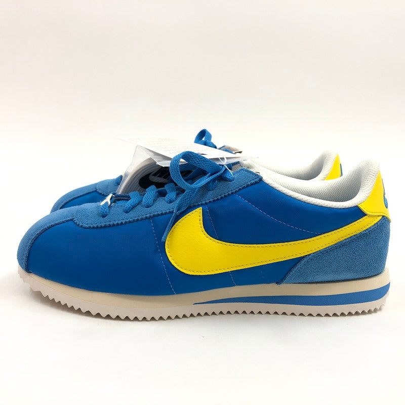 【中古美品】【メンズ】 NIKE ナイキ CORTEZ TXT HF0263-402 コルテッツ テキスタイル スニーカー シューズ 靴 160-251220-hn-04-fur サイズ：27.0cm US 9 カラー：ブルー/イエロー系 万代Net店