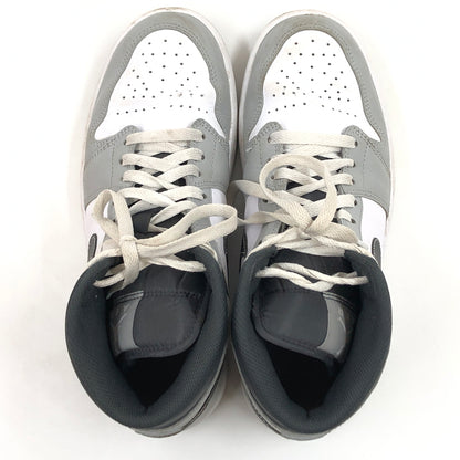 【中古品】【メンズ】 NIKE ナイキ AIR JORDAN 1 MID 554724-078 エアジョーダン1 ミッド スニーカー シューズ 靴 160-260817-hn-03-fur サイズ：26.5cm US8.5 カラー：グレー/ホワイト/アンスラサイト 万代Net店
