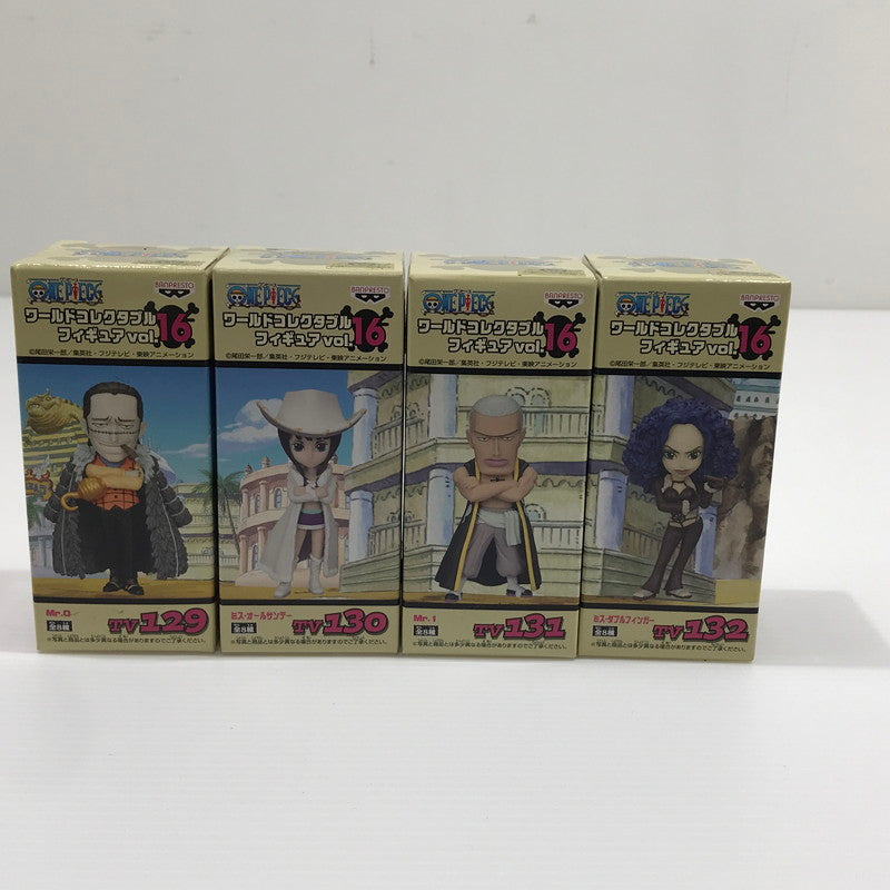 【中古美品】 ワンピース ワールドコレクタブルフィギュア vol.16 BW 全8種セット プライズ品 未開封 048-261030-ti-10-tag 万代Net店