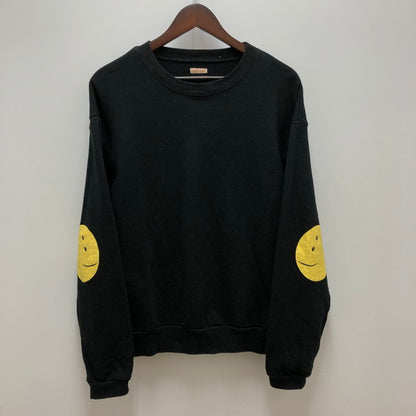 【中古品】【メンズ】 KAPITAL キャピタル KAPITAL キャピタル エルボパッチスウェット PEK-1426 (fuz) 140-250116-SU-01-tom サイズ：SIZE:4 カラー：BLACK 万代Net店