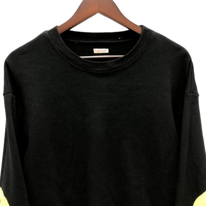 【中古品】【メンズ】 KAPITAL キャピタル KAPITAL キャピタル エルボパッチスウェット PEK-1426 (fuz) 140-250116-SU-01-tom サイズ：SIZE:4 カラー：BLACK 万代Net店