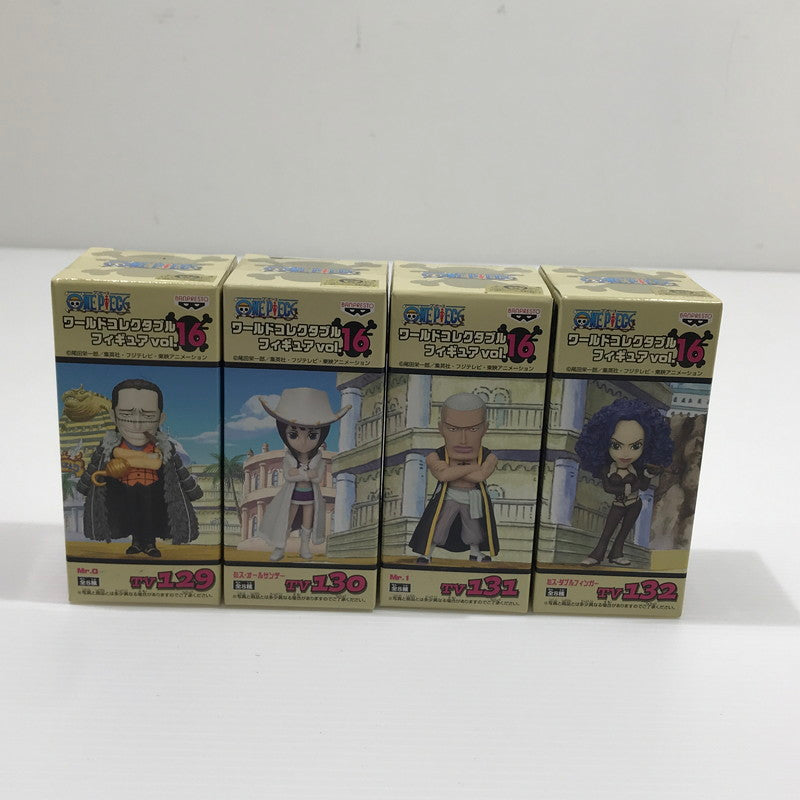 【中古美品】 ワンピース ワールドコレクタブルフィギュア vol.16 BW 全8種セット プライズ品 未開封 048-261030-ti-10-tag 万代Net店