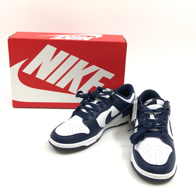 【中古美品】【メンズ】 NIKE ナイキ DUNK LOW RETRO HF5441-107 ダンク ロー レトロ スニーカー シューズ 靴 160-251220-hn-05-fur サイズ：27.0cm US 9 カラー：ネイビー/ホワイト系 万代Net店