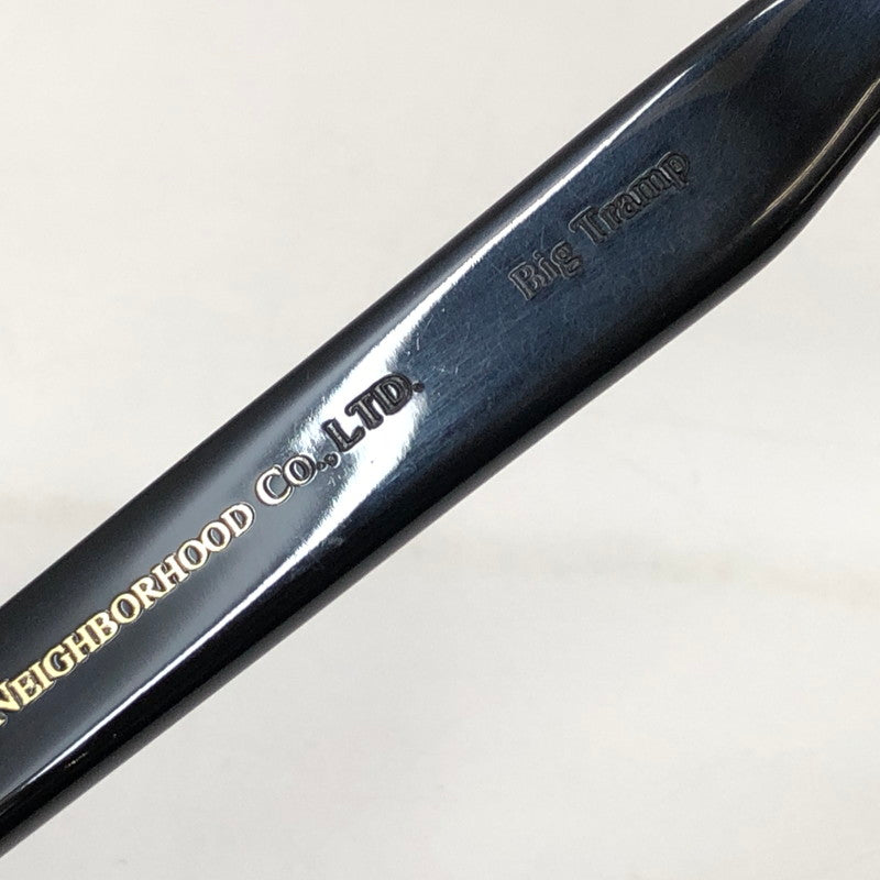 【中古品】【メンズ/レディース】 EFFECTOR エフェクター × NEIGHBORHOOD ネイバーフッド BIG TRAMP ビッグ トランプ サングラス アイウェア 203-260307-hn-01-fur サイズ：表記なし カラー：ブラック 万代Net店