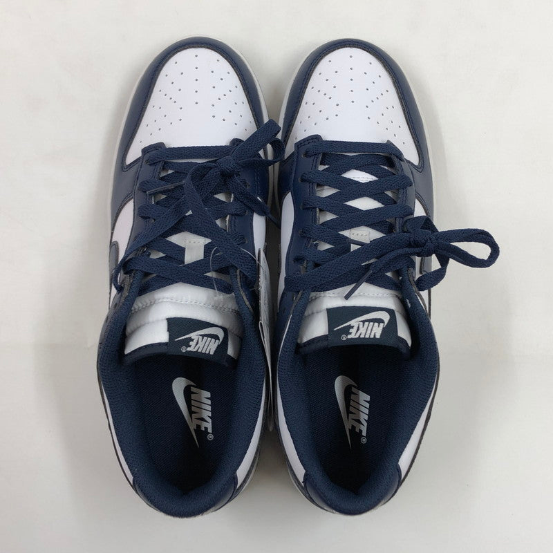 【中古美品】【メンズ】 NIKE ナイキ DUNK LOW RETRO HF5441-107 ダンク ロー レトロ スニーカー シューズ 靴 160-251220-hn-05-fur サイズ：27.0cm US 9 カラー：ネイビー/ホワイト系 万代Net店
