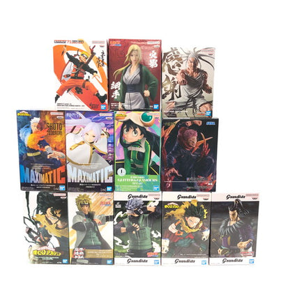 【中古品】 少年誌プライズフィギュア ヒロアカ/ナルト/呪術廻戦 等 12体セット まとめ売り 051-261030-ma-02-fur 万代Net店