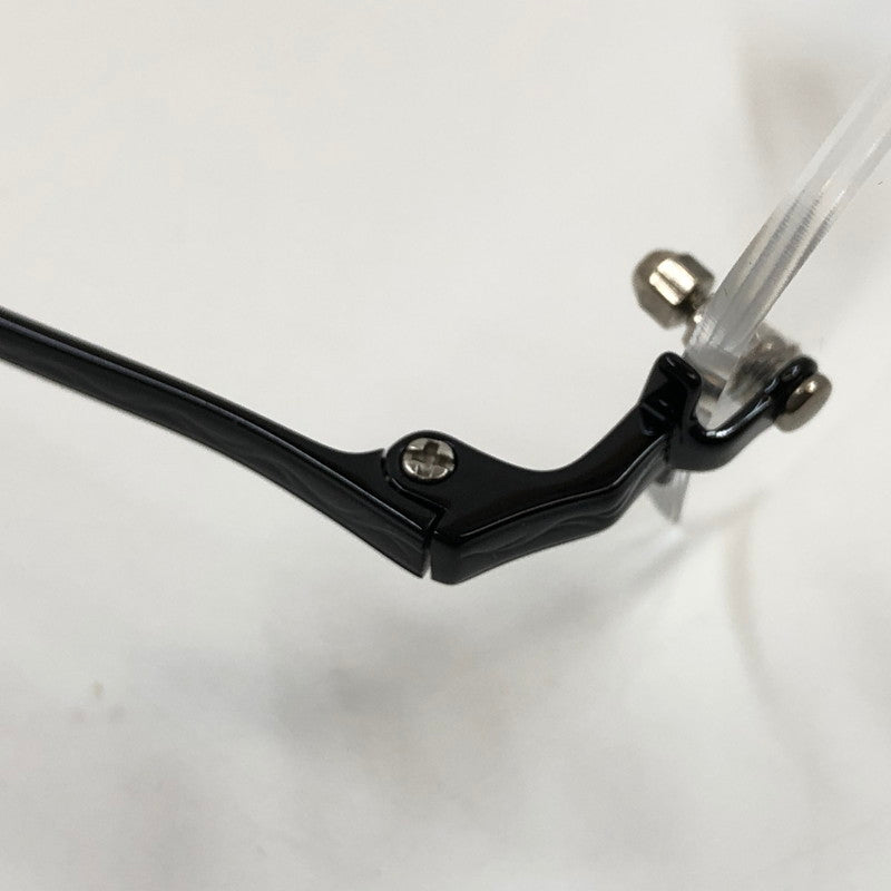 【中古品】【メンズ/レディース】 Less than human レスザンヒューマン 1zu3キ8ka 大正ロマン リムレス 眼鏡 サングラス アイウェア 203-260307-hn-03-fur サイズ：46ロ23 140 カラー：ブラック 万代Net店