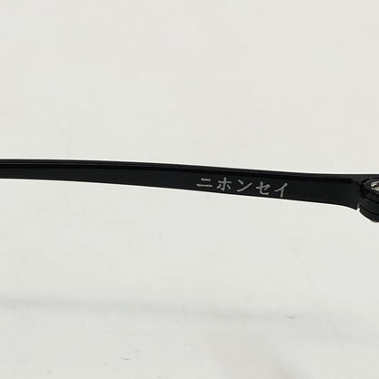 【中古品】【メンズ/レディース】 Less than human レスザンヒューマン 1zu3キ8ka 大正ロマン リムレス 眼鏡 サングラス アイウェア 203-260307-hn-03-fur サイズ：46ロ23 140 カラー：ブラック 万代Net店