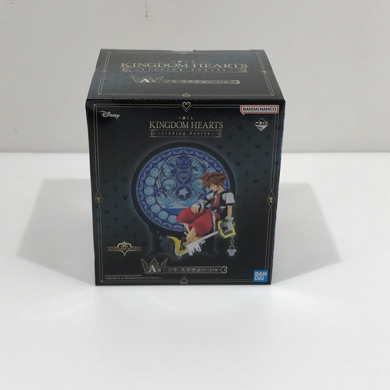 【中古美品】 一番くじ KINGDOM HEARTS -Linking Hearts- A賞 ソラ スタチュー 未開封 052-261030-ti-13-tag 万代Net店