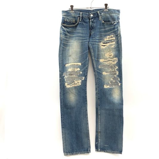 【中古品】【メンズ】 HYSTERIC GLAMOUR ヒステリックグラマー DENIM PANTS 0211AP08 スタッズ付き RSP加工 デニムパンツ ボトムス 151-260817-hn-09-fur サイズ：32 カラー：インディゴ 万代Net店