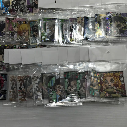 【中古品】 鬼滅の刃 シール カード 大量 セット ウエハース付属シール等 開封未開封混合 051-260609-ti-10-tag 万代Net店