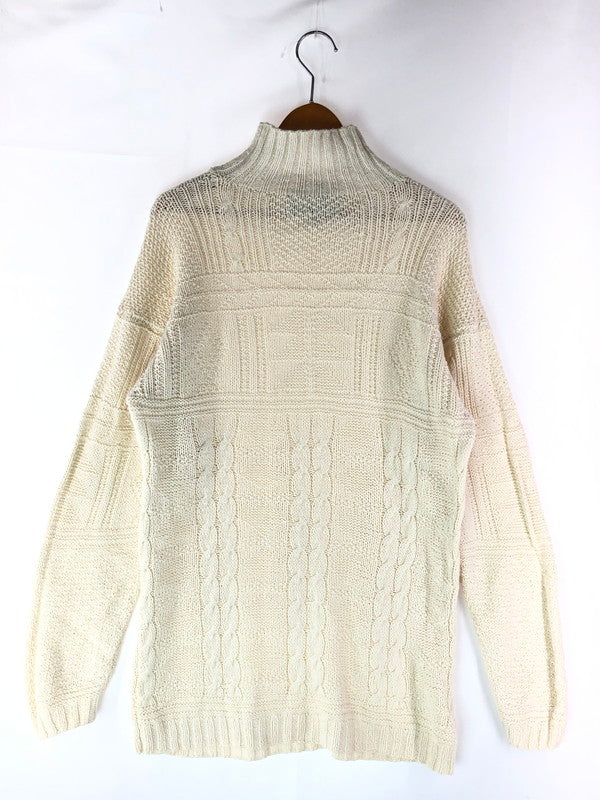 【中古品】【メンズ】  POLO COUNTRY ポロ カントリー TURTLE NECK SWEATER タートルネック セーター ニット 146-240810-na-04-tag サイズ：M カラー：ホワイト 万代Net店