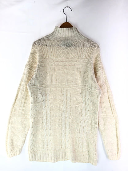 【中古品】【メンズ】  POLO COUNTRY ポロ カントリー TURTLE NECK SWEATER タートルネック セーター ニット 146-240810-na-04-tag サイズ：M カラー：ホワイト 万代Net店