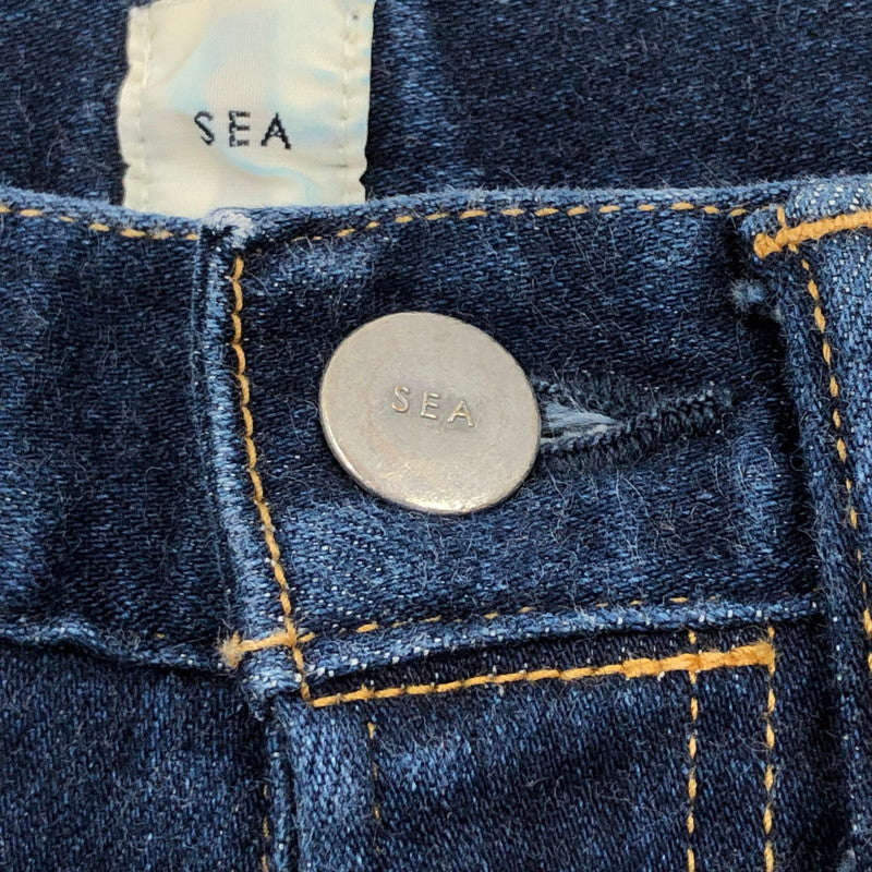 【中古品】【レディース】 SEA シー 加工スキニーデニムパンツ ボトムス 171-260307-hn-06-fur サイズ：25 カラー：インディゴ 万代Net店