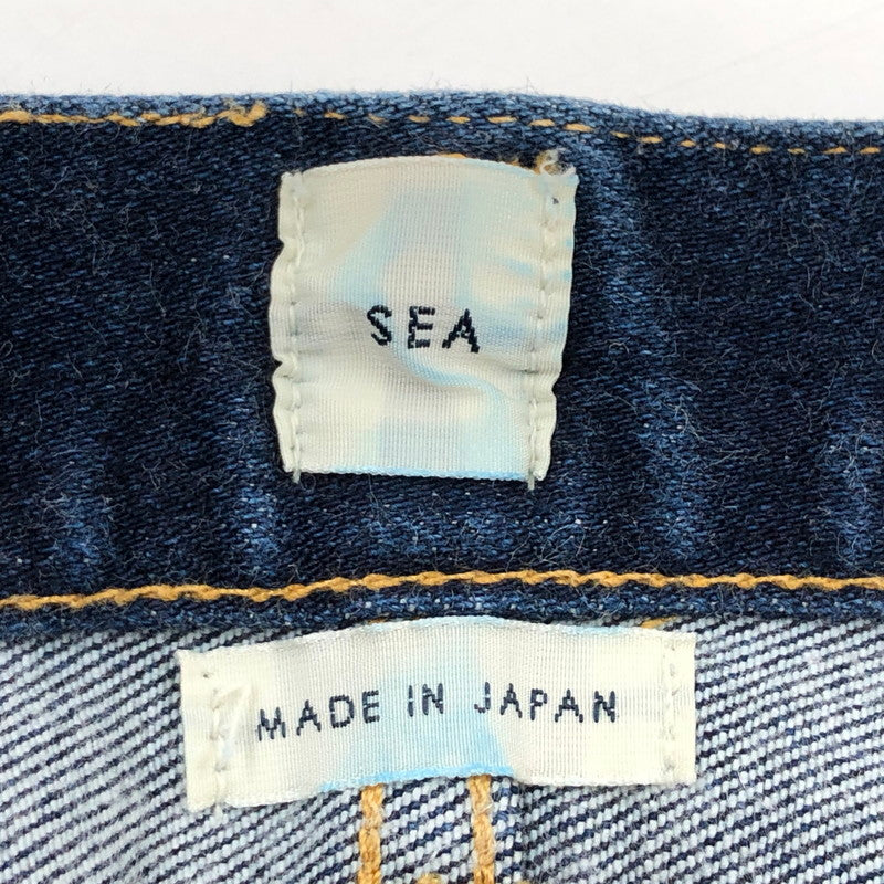 【中古品】【レディース】 SEA シー 加工スキニーデニムパンツ ボトムス 171-260307-hn-06-fur サイズ：25 カラー：インディゴ 万代Net店