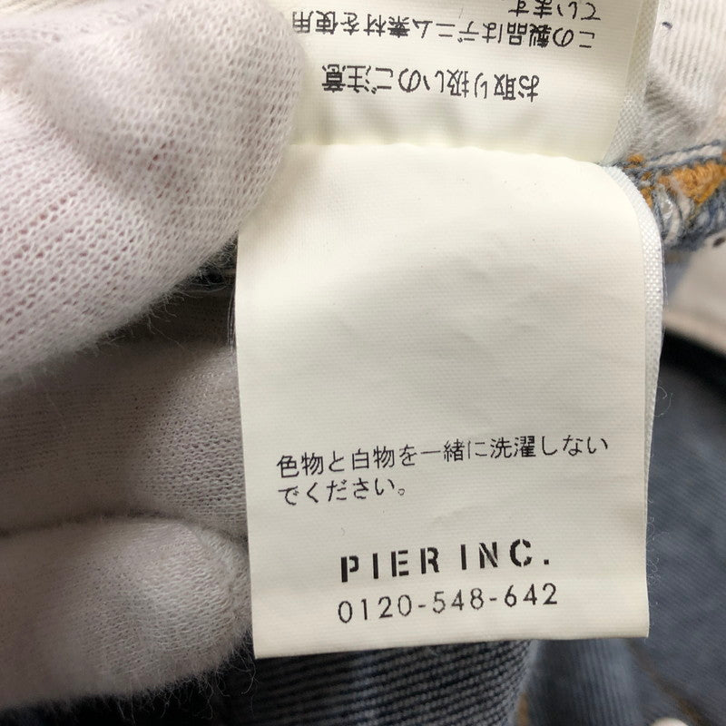 【中古品】【レディース】 SEA シー 加工スキニーデニムパンツ ボトムス 171-260307-hn-06-fur サイズ：25 カラー：インディゴ 万代Net店