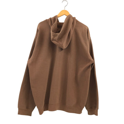 【現状渡し品】【メンズ】 Carhartt カーハート ジップパーカー スウェット 長袖 トップス 142-251221-hn-01-fur サイズ：XL カラー：ブラウン 万代Net店