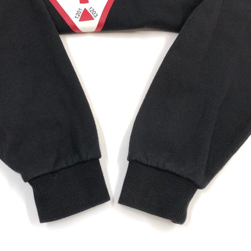 【現状渡し品】【メンズ】 Guess ゲス スウェット トレーナー 長袖 トップス 141-260307-hn-07-fur サイズ：S カラー：ブラック 万代Net店