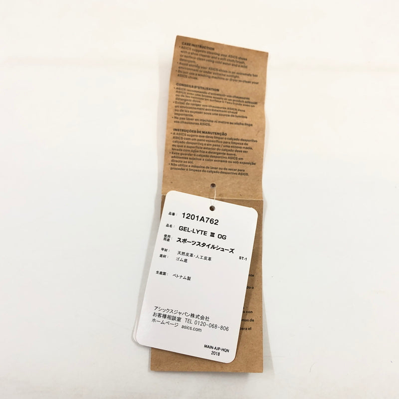【中古品】【メンズ】 ASICS アシックス GEL-LYTE 3 OG ゲルライト 3 オージー スニーカー シューズ 靴 162-260601-hn-02-fur サイズ：28.5cm US11 カラー：ブルー/ホワイト/グレー 万代Net店
