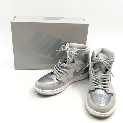 【現状渡し品】【メンズ】 NIKE ナイキ AIR JORDAN 1 RETRO HIGH OG DC1788-029 エアジョーダン1 レトロ ハイ OG スニーカー シューズ 靴 160-260601-hn-03-fur サイズ：26.5cm US8.5 カラー：シルバー/ホワイト 万代Net店