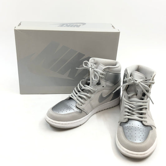 【現状渡し品】【メンズ】 NIKE ナイキ AIR JORDAN 1 RETRO HIGH OG DC1788-029 エアジョーダン1 レトロ ハイ OG スニーカー シューズ 靴 160-260601-hn-03-fur サイズ：26.5cm US8.5 カラー：シルバー/ホワイト 万代Net店