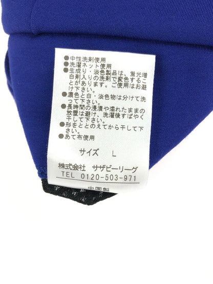 【中古品】【メンズ】 22-200-07-090174 ポンチラバーベルトパンツ スラックス ボトムス 152-240810-na-7-tag サイズ：L カラー：ブルー 万代Net店