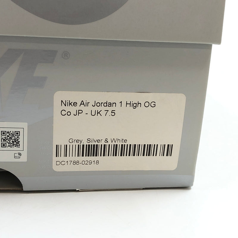 【現状渡し品】【メンズ】 NIKE ナイキ AIR JORDAN 1 RETRO HIGH OG DC1788-029 エアジョーダン1 レトロ ハイ OG スニーカー シューズ 靴 160-260601-hn-03-fur サイズ：26.5cm US8.5 カラー：シルバー/ホワイト 万代Net店