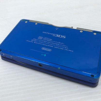 【中古品】 任天堂 Nintendo 3DS 本体のみ 036-260927-ns-04-teih カラー：コバルトブルー 万代Net店